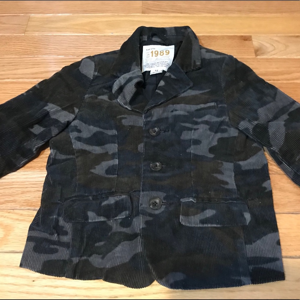 The Children’s Place Camo Corduroy Blazer